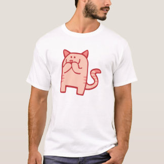 Kat Snickers - Roze T-shirt