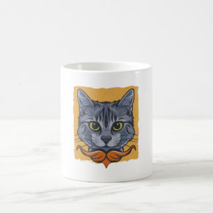 Kat snor koffiemok