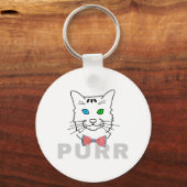 Kat Snorren Sleutelhanger (Voorkant)