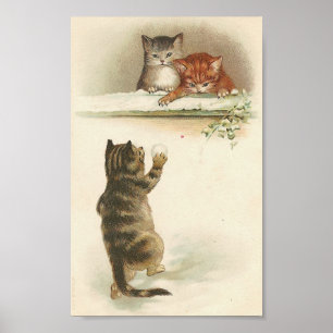 Kat Snowball Fight Poster