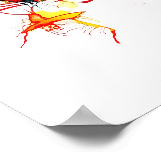 Kat spat poster (Hoek)