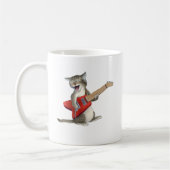 Kat-speelgitaar Koffiemok (Links)