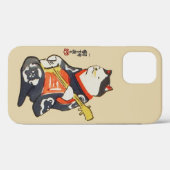 Kat-speelgitaar, Kuniyoshi (kleurenkopieerbaar) Case-Mate iPhone Case (Achterkant (horizontaal))