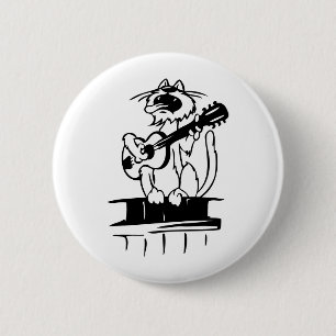 Kat-speelgitaar Ronde Button 5,7 Cm