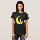 Kat-speelgitaar T-shirt (Voorkant volledig)
