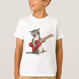 Kat-speelgitaar T-shirt