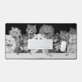 Kat-speelkaart, Louis Wain Bureaumat (Keyboard & Muis)
