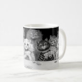 Kat-speelkaart, Louis Wain Koffiemok (Voorkant rechts)