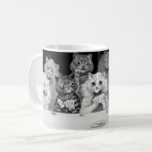 Kat-speelkaart, Louis Wain Koffiemok (Voorkant links)