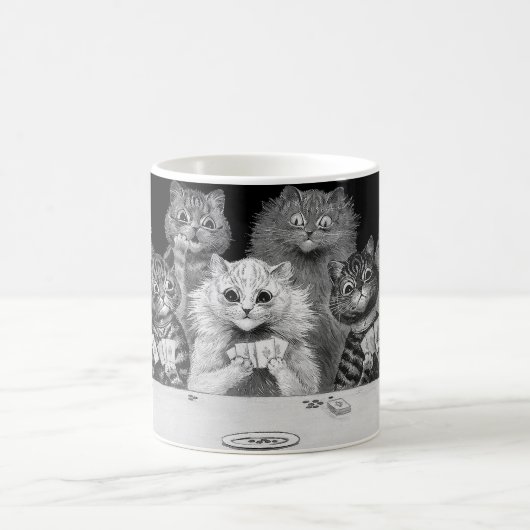 Kat-speelkaart, Louis Wain Koffiemok (Center)