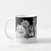 Kat-speelkaart, Louis Wain Koffiemok (Links)