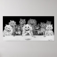 Kat-speelkaart, Louis Wain