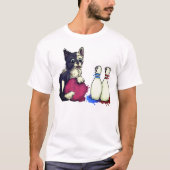 Kat speelt bowling t-shirt (Voorkant)