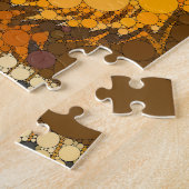 Kat speelt piano, psychedelisch - naar Louis Wain Legpuzzel (Zijkant)