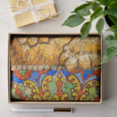 Kat speelt piano, psychedelisch - naar Louis Wain Tissuepapier (Geschenk)