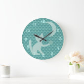 Kat Spelen met Blauwgroen maan en Ster Grote Klok (Huis)