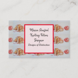 Kat Spelen met Visitekaartje van wolWaterverf