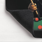 Kat spelen zwembad biljart cool grappige katten muismat (Hoek)