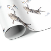 Kat-speltennis Cadeaupapier (Rol Hoek)