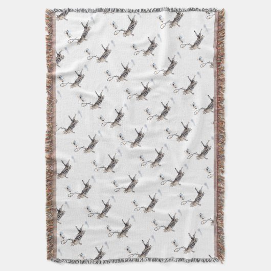 Kat-speltennis Deken (Voorkant Verticaal)