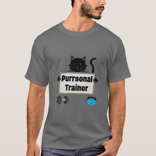 Kat Spint Gym Personal Trainer Exercise Fitness Tr T-shirt (Voorkant)