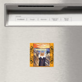 Kat spoofmagneet, Edvard Munch's Scream Magneet (Insitu (Vaatwasser))