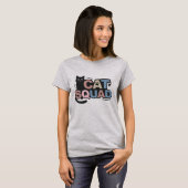 Kat Squad Liefhebber T-shirt (Voorkant volledig)
