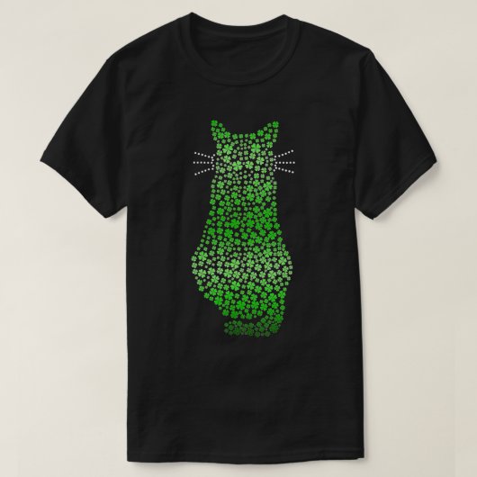Kat St Patricks Cattys Catricks Day Girls Women Sh T-shirt (Design voorkant)