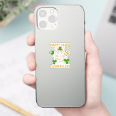 Kat St. Patrick's Day for Cat Lover Sticker (Telefoon)