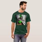 Kat St. Patrick's Day T-shirt (Voorkant volledig)