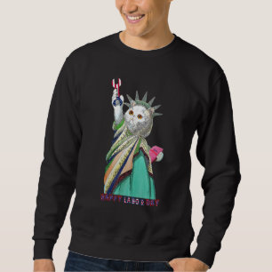Kat Standbeeld Liberty Happy Labor Day Kat Trui