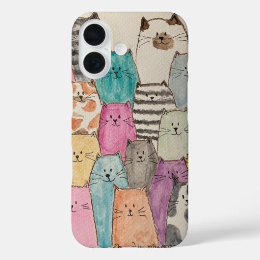 Kat stapel Case-Mate iPhone case (Achterkant)