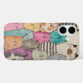 Kat stapel Case-Mate iPhone case (Achterkant (horizontaal))