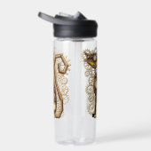 Kat Steampunk Vintage Retro Stijl Machine  Waterfles (Rechts)