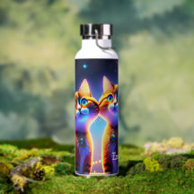 Kat-stel onder de sterrenhemel -