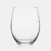 Kat Stemless Wine Glass Wijnglas Zonder Voet (Links)