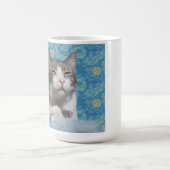 Kat Sterrennacht Koffiemok (Center)