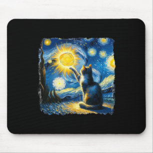 Kat Sterrennacht Van Gogh Kat Voor Kat Lover Kat M Muismat