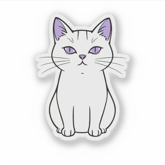 Kat Sticker (Voorkant)