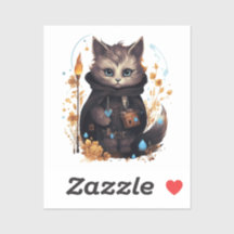 Kat Sticker Set Purr-fect voor Cadeaus & Knutselwe