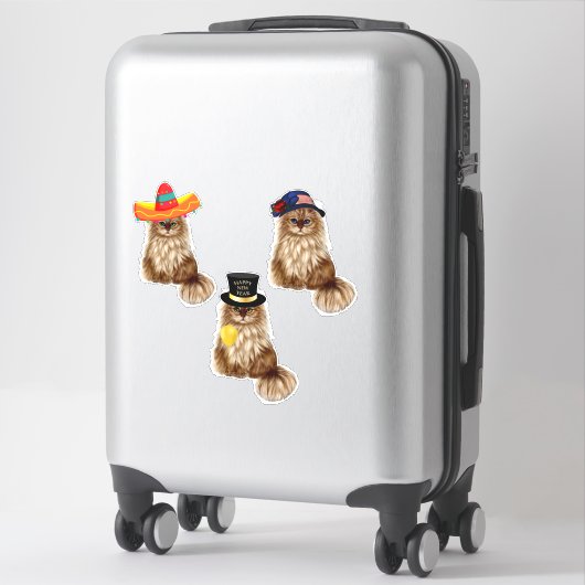 Kat Stickers (Koffer)