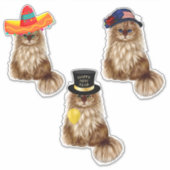 Kat Stickers (Voorkant)