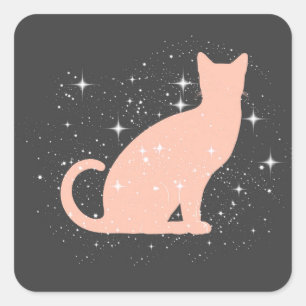 Kat stickers - aanpasbaar