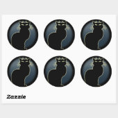 Kat Stickers Fun Halloween Cat Stickers Cat Lover (Vel)