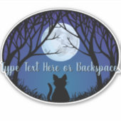 Kat Stickers Persoonlijke Kat Decalen (Voorkant)