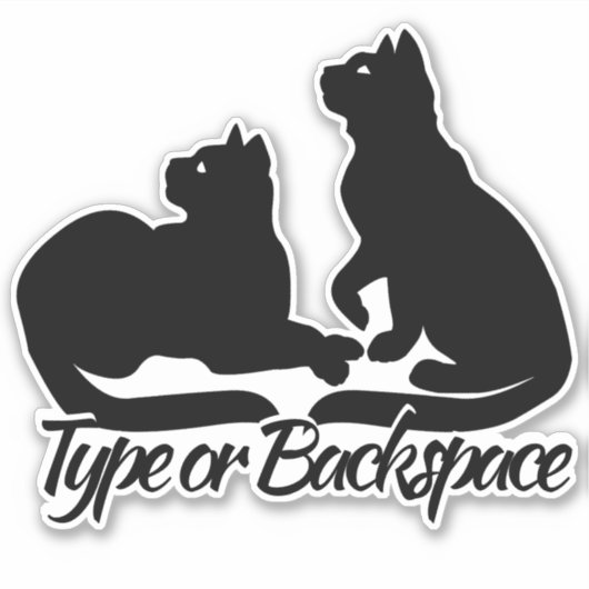 Kat Stickers Persoonlijke Kat Decalen (Voorkant)