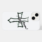 Kat-strand van Mikitiez meow Case-Mate iPhone Case (Achterkant (horizontaal))
