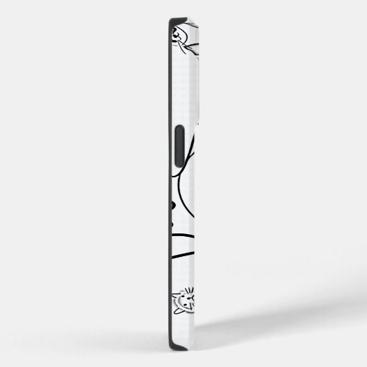 Kat-strand van Mikitiez meow Case-Mate iPhone Case (Achterkant / Rechts)