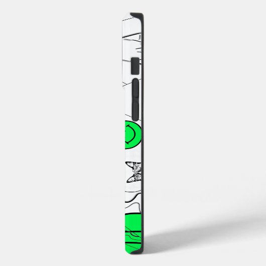 Kat-strand van Mikitiez meow Case-Mate iPhone Case (Achterkant / Links)