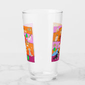 Kat-strand van Mikitiez meow Glas (Links)